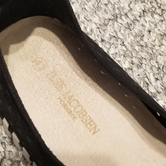 Ilse Jacobsen Hornbak Tulip Slip on Sneaker Perforate Black Size 41 - Picture 10 of 16